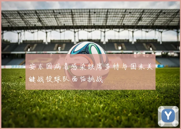 安东因病毒感染缺席多特与国米关键战役球队面临挑战